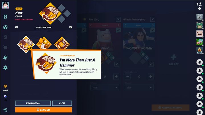 Morty posiada w swoim asortymencie 3 wyjątkowe bonusy (signature perks) - MultiVersus: Morty - jak grać? - MultiVersus - poradnik do gry