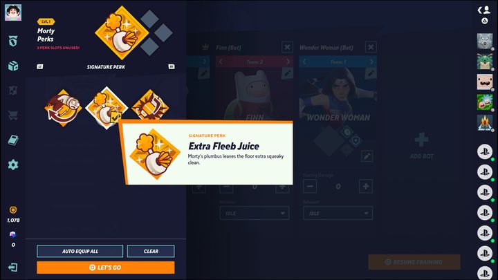 Drugi wyjątkowy bonus to Więcej soku Fleeb (Extra Fleeb Juice) - MultiVersus: Morty - jak grać? - MultiVersus - poradnik do gry