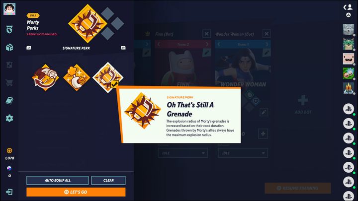 Trzeci wyjątkowy bonus to To wciąż granat (Oh Thats Still A Grenade) - MultiVersus: Morty - jak grać? - MultiVersus - poradnik do gry