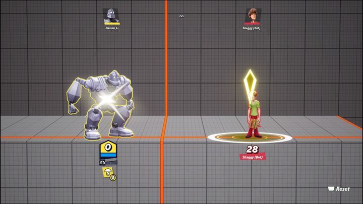 Specjalny atak dolny przygotowywać będzie Stalowego Giganta do potężnego skoku - MultiVersus: Stalowy Gigant (Iron Giant) - jak grać? - MultiVersus - poradnik do gry