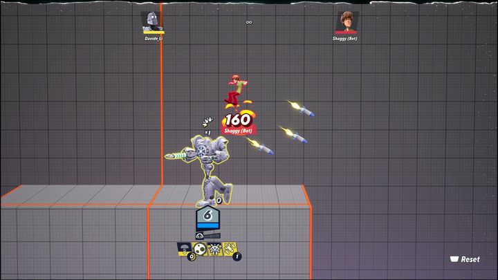 W trybie tym Stalowy Gigant posiada wiele różnych pocisków, które mają krótki czas odnowienia - MultiVersus: Stalowy Gigant (Iron Giant) - jak grać? - MultiVersus - poradnik do gry