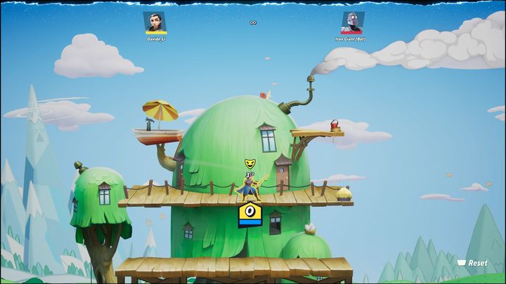 Po udanym wybiciu wroga z areny, możecie szybko wrzucić go w ciasto, które powinno się wtedy pojawić - MultiVersus: Arya Stark - jak grać? - MultiVersus - poradnik do gry