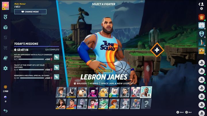 Początkowo lista ruchów może sprawiać problemy, gdyż LeBron zachowuje się inaczej w w zależności od tego czy ma piłkę czy nie - MultiVersus: LeBron James - jak grać? - MultiVersus - poradnik do gry