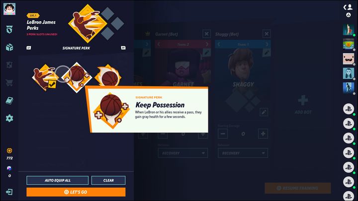 Drugi wyjątkowy bonus to Zachowaj posiadanie (Keep Possession) - MultiVersus: LeBron James - jak grać? - MultiVersus - poradnik do gry