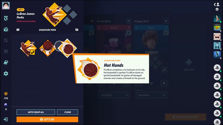 Trzeci wyjątkowy bonus to Gorące dłonie (Hot Hands) - MultiVersus: LeBron James - jak grać? - MultiVersus - poradnik do gry