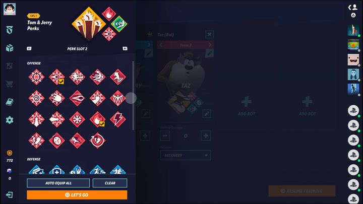 Build ten jest na tyle uniwersalny, że pozwala na wybranie dowolnego unikalnego bonusu - MultiVersus: Tom & Jerry - jak grać? - MultiVersus - poradnik do gry