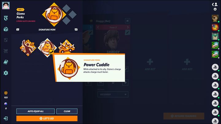 Drugi wyjątkowy bonus to Potężny przytulas (Power Cuddle) - MultiVersus: Gizmo - jak grać? - MultiVersus - poradnik do gry