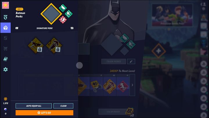 Należy wymienić cztery rodzaje bonusów (perks) jakie istnieją w grze - MultiVersus: System bonusów - perks - MultiVersus - poradnik do gry