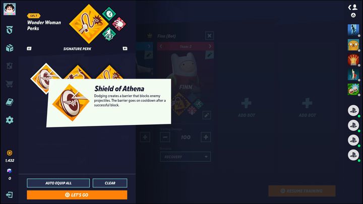 Wonder Woman posiada w swoim asortymencie 3 wyjątkowe bonusy (signature perks) - MultiVersus: Wonder Woman - jak grać? - MultiVersus - poradnik do gry