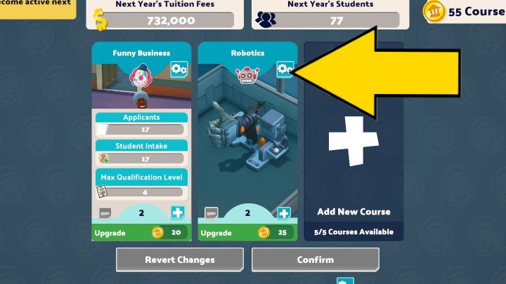 Wysokość czesnego możecie ustalić tylko przed rozpoczęciem roku akademickiego - Two Point Campus: Czesne - jak zwiększyć? - Two Point Campus - poradnik do gry