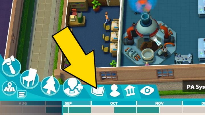 Tutaj znajdziecie wszystkie informacje na temat zajęć prowadzonych na Waszej uczelni - Two Point Campus: Interfejs - Two Point Campus - poradnik do gry