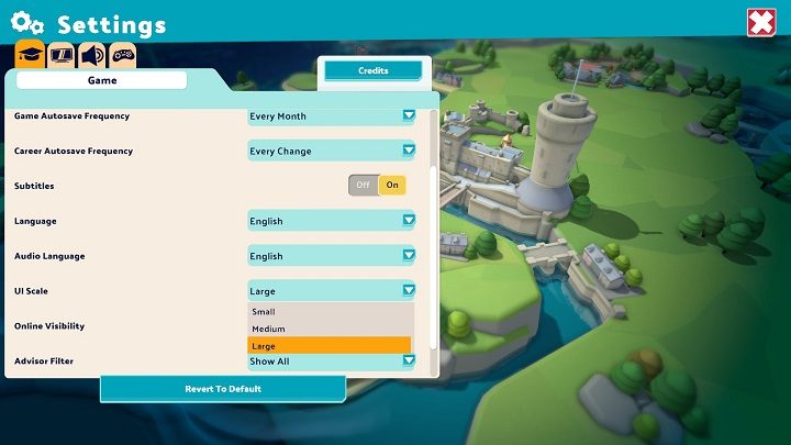Two Point Campus nie posiada żadnej specjalnej sekcji z ułatwieniami dostępu, jednak w ustawieniach, w zakładce Gra (Game), znajdziecie 2 opcje, dzięki którym rozgrywka może stać się przystępniejsza - Two Point Campus: Ułatwienia dostępu - Two Point Campus - poradnik do gry