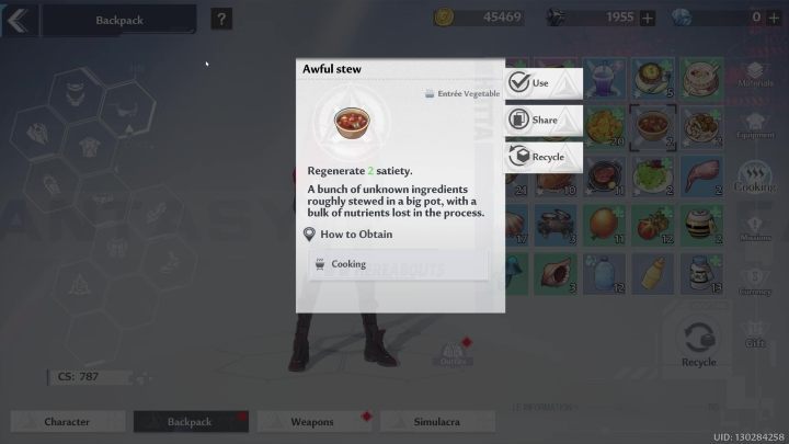 W przypadku niepowodzenia, wyjdzie Wam potrawa niskiej jakości - awful stew - Tower of Fantasy: Gotowanie - Tower of Fantasy - poradnik do gry