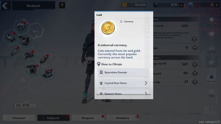 Złoto w ToF to uniwersalny środek płatniczy - Tower of Fantasy: Waluta gry - Tower of Fantasy - poradnik do gry