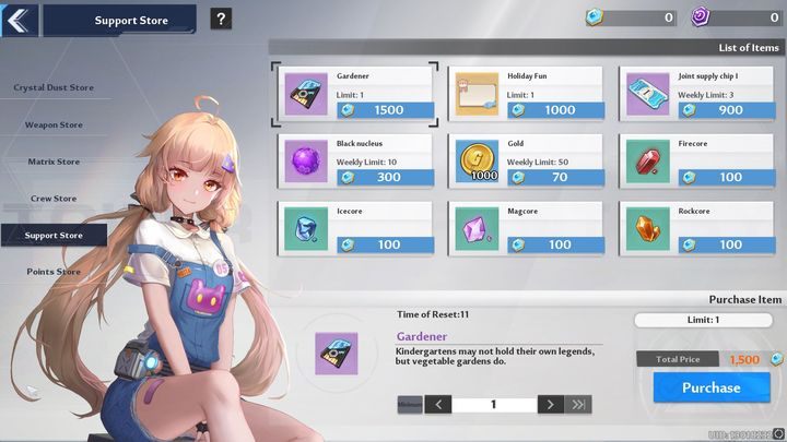 Jest to unikalny sklep w którym zakupicie przeróżne rzeczy, począwszy od zwykłych materiałów potrzebnych do ulepszania broni, na Black nucleus i obramowaniach kończąc - Tower of Fantasy: Shop i Commissary - co można kupić? - Tower of Fantasy - poradnik do gry