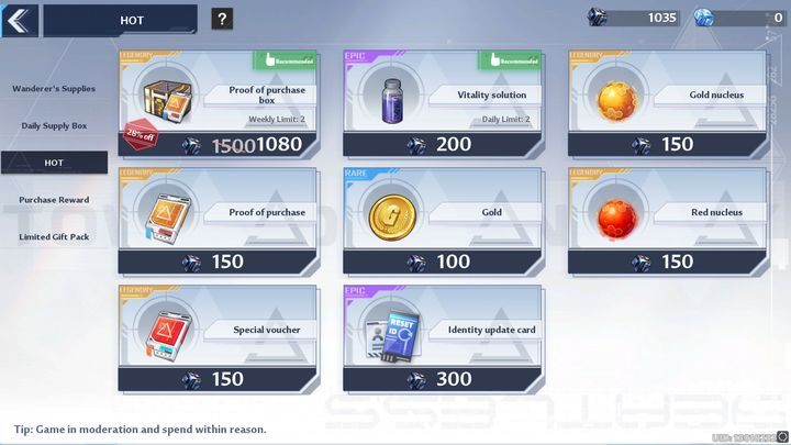 Jeśli posiadacie dużo Dark crystals a nie macie zbyt wiele Matricies, warto zastanowić się nad Proof of purchase box - Tower of Fantasy: Dark crystals - na co wydać? - Tower of Fantasy - poradnik do gry