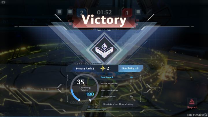 Po skończonej walce, otrzymacie podsumowanie walki oraz pozycji w rankingu - Tower of Fantasy: Apex League - tryb PvP - Tower of Fantasy - poradnik do gry