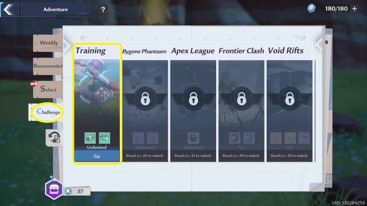 Codziennie losowane są 2 wyzwania, do których można przystąpić - Tower of Fantasy: Training facilities - Tower of Fantasy - poradnik do gry