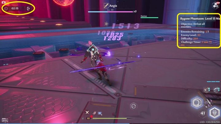 Należy pamiętać, że z zabiciem przeciwników musicie się zmieścić w wyznaczonym czasie - Tower of Fantasy: Bygone Phantasm - Tower of Fantasy - poradnik do gry