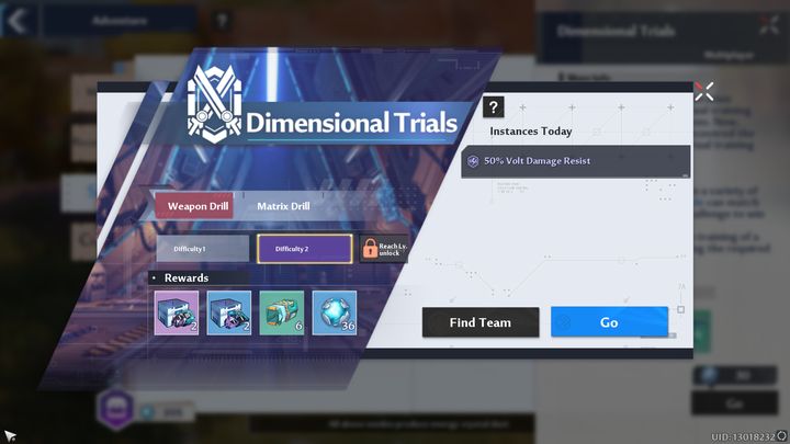Vitality to coś w rodzaju energii, dzięki której będziecie mogli korzystać ze specjalnych trybów, w których zdobędziecie dużą ilość punktów doświadczenia, matricies, pancerzy czy złota - Tower of Fantasy: Porady na start - Tower of Fantasy - poradnik do gry