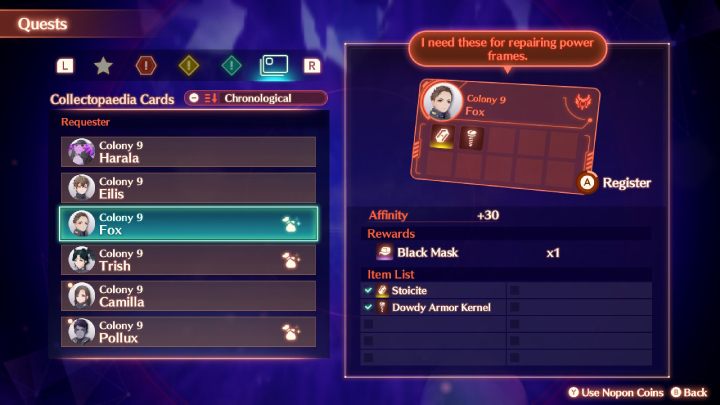 Czy zawsze denerwowała Was ilość niepotrzebnych itemów zalegających w ekwipunku - Xenoblade 3: Porady na start - lista - Xenoblade Chronicles 3 - poradnik do gry