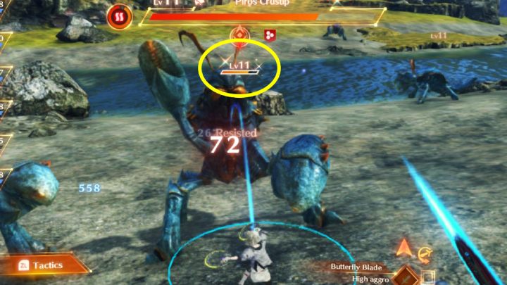 Lucky Monsters poznacie po świecącej się informacji o lvl - Xenoblade 3: Porady na start - lista - Xenoblade Chronicles 3 - poradnik do gry