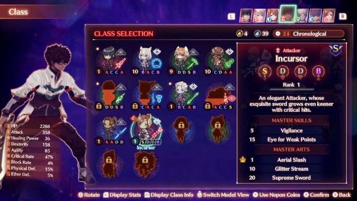 Klasę Lost Vanguard odblokujecie gdy do Waszej drużyny dołączy Monica - Xenoblade 3: Klasy postaci - lista wszystkich - Xenoblade Chronicles 3 - poradnik do gry