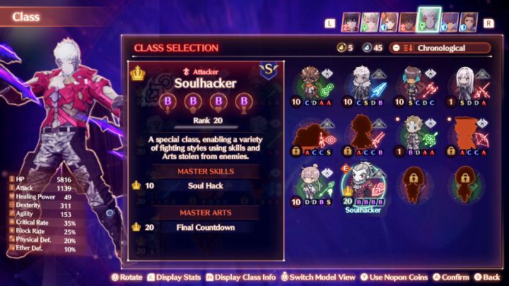 Klasa Soulhacker nie jest przypisana do jednej roli, dlatego też każda postać nadaje się do tej klasy - Xenoblade 3: Klasy postaci - lista wszystkich - Xenoblade Chronicles 3 - poradnik do gry