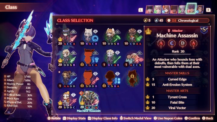 Klasę Lifesage odblokujecie gdy do Waszej drużyny dołączy Nia - Xenoblade 3: Klasy postaci - lista wszystkich - Xenoblade Chronicles 3 - poradnik do gry