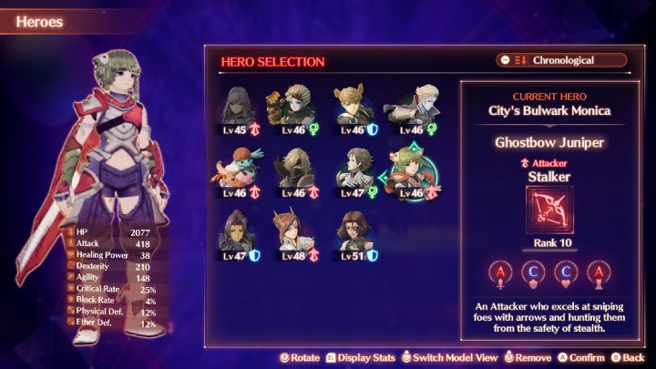 W dowolny momencie możecie zmienić zwerbowanego Hero, z wyjątkiem Ethel, która opuści Waszą drużynę, gdy ukończycie quest No Want of Courage - Xenoblade 3: Heroes - lista wszystkich - Xenoblade Chronicles 3 - poradnik do gry