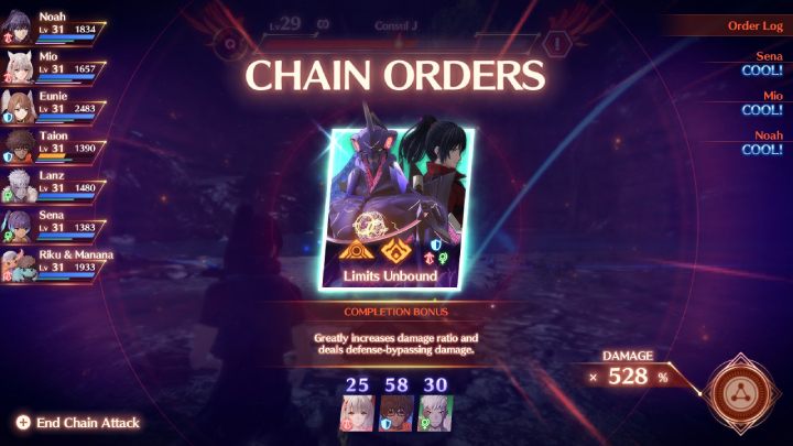 Jeśli uda Wam się pokonać wroga podczas wykonywania Chain Attack uzyskacie status Overkill - Xenoblade 3: Chain Attack - jak wykonać, jak zdobyć dużo TP, Overkill - Xenoblade Chronicles 3 - poradnik do gry