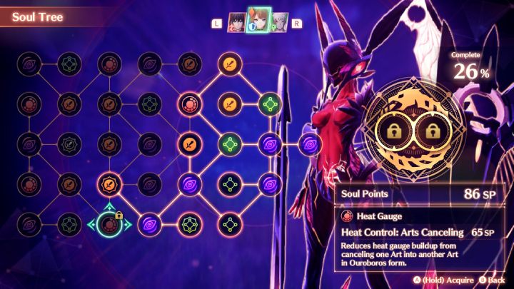 Każda postać ma swoje drzewko ulepszeń Ouroborosa - Xenoblade 3: Ouroboros - Interlink - Xenoblade Chronicles 3 - poradnik do gry