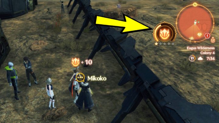 Gdy ukończycie rozdział 2 gry, w prawym górnym rogu ekranu pojawi się wskaźnik Affinity Meter, który odwzorowuje relacje Waszej drużyny z kolonią - Xenoblade 3: Affinity Meter - jak napełnić? - Xenoblade Chronicles 3 - poradnik do gry