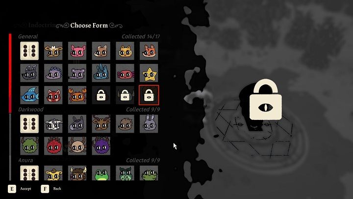 Poniżej prezentujemy listę wszystkich Follower Forms niezwiązanych z konkretnym regionem - Cult of the Lamb: Follower Forms - wszystkie zwierzęta - Cult of the Lamb - poradnik do gry