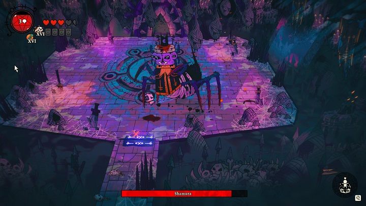 Shamura jest jednym z najtrudniejszych przeciwników w grze, dlatego warto wziąć pod uwagę kilka faktów - Cult of the Lamb: Bossowie - lista wszystkich - Cult of the Lamb - poradnik do gry