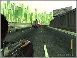 Teraz czas na totalną sieczkę - [Ghost] The Freeway - The Truck | Enter The Matrix - Enter The Matrix - poradnik do gry