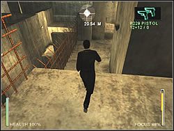 Ruszaj w prawo po czymś w rodzaju mostki i dalej jedyną możliwą droga - [Ghost] The Power Plant - Reactor Construction | Enter The Matrix - Enter The Matrix - poradnik do gry