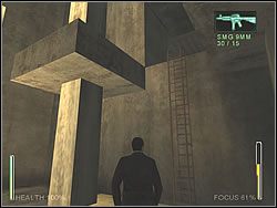 Zeskocz w dół i zajmuj się kolejnymi oponentami, wybiegając zza pudeł, gdy Ci niczego niespodziewający się policjant będzie starał się za nimi schować - [Ghost] The Power Plant - Reactor Construction 2 | Enter The Matrix - Enter The Matrix - poradnik do gry