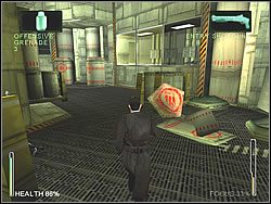 Pierwsze co zrób to rozwal każdy napotkany zbiornik, oczywiście z bezpiecznej odległości - [Ghost] The Power Plant - Nuclear Waste Sector | Enter The Matrix - Enter The Matrix - poradnik do gry