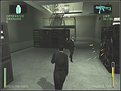 Zaraz w okolicy pojawi się Agent - [Ghost] The Power Plant - Core Control Room 2 | Enter The Matrix - Enter The Matrix - poradnik do gry