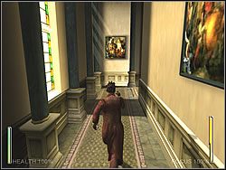 Biegnij przed siebie korytarzem - [Niobe] The Chateau - Shadows | Enter The Matrix - Enter The Matrix - poradnik do gry