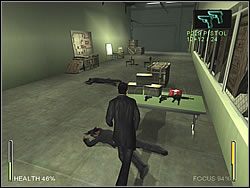 Zaczynasz w pomieszczeniu pełnym ochroniarzy - [Ghost] The Post Office - Unexpected Arrival | Enter The Matrix - Enter The Matrix - poradnik do gry