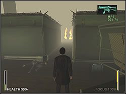 Kolejna dwójka czeka kawałek dalej - [Ghost] The Post Office - Big Distraction | Enter The Matrix - Enter The Matrix - poradnik do gry