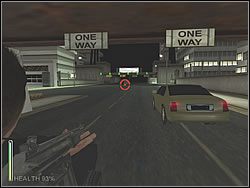 Możesz zwiedzić kawałek miasta, podczas gdy Twoja koleżanka zajmie się prowadzeniem samochodu - [Ghost] City Driving - Get to the Hard Line | Enter The Matrix - Enter The Matrix - poradnik do gry