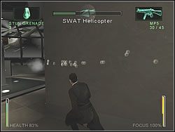 Zaczynasz w pomieszczeniu z fontanną, które zostało odcięte od reszty lotniska - [Ghost] The Airport - North Point 2 | Enter The Matrix - Enter The Matrix - poradnik do gry