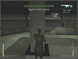 Po trafieniu w koło samolotu od razu przełącz się na normalny widok - [Ghost] The Airport - Control Tower 2 | Enter The Matrix - Enter The Matrix - poradnik do gry