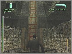 Zanim wrócisz do tego ze strzelbą, przejdź tunelami w lewo - [Ghost] The Sewers - Ice and Corrupt | Enter The Matrix - Enter The Matrix - poradnik do gry
