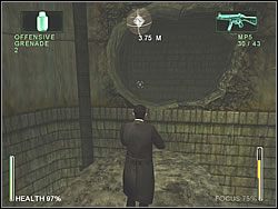 Jeśli uda Ci się zniszczyć wszystkie zabezpieczenia, od razu zeskocz niżej - [Ghost] The Sewers - Ice and Corrupt | Enter The Matrix - Enter The Matrix - poradnik do gry