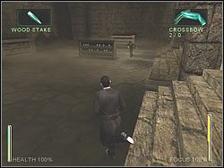 Ruszaj korytarzem w lewo, w dół - [Ghost] The Chateau - The Dungeon | Enter The Matrix - Enter The Matrix - poradnik do gry