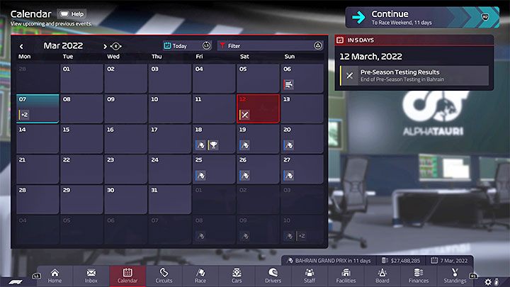 W Formule 1 testy przedsezonowe służą sprawdzaniu bolidów na nowy sezon i wprowadzaniu do nich zmian zanim rozpoczną się właściwe zmagania - F1 Manager 2022: Testy przedsezonowe (Pre-Season Testing) - czy są w grze? - F1 Manager 2022 - poradnik do gry